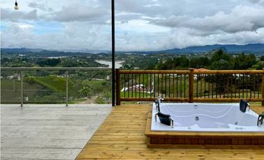 Lodge en venta, Guatapé vereda el guamito, casa 38