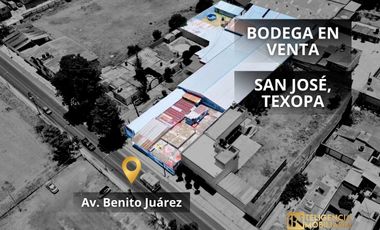 BODEGA EN VENTA UBICADA EN TEXOPA