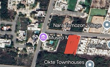 TERRENO EN TEMOZON DESDE 1,000MT2