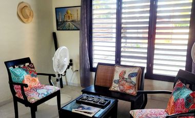 Casa de playa en renta en Chelem, Yucatán a 100m del mar.