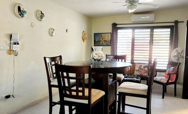 Casa de playa en renta en Chelem, Yucatán a 100m del mar.