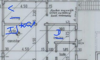 Ph planta alta 3 ambientes en alquiler, Martinez