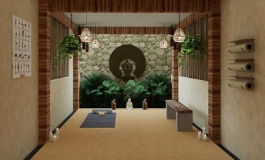 En venta estudio en Mahahual beach front con piscina infinita y pet-frendly