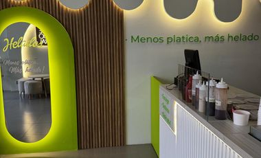 Juriquilla, Querétaro | Traspaso Heladería en Urban Center 40m² junto a UVM