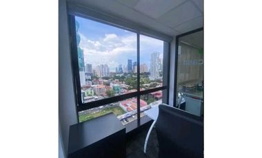 OFICINA EN CALLE 50 EN EDIFICIO PLAZA 2000 AMOBLADA 130M2