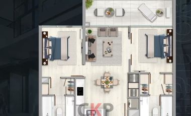 Departamento en Arriendo en Club de Campo / Av. Las Condes