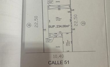 VENTA CASA 3 AMBIENTES A RECICLAR MIRAMAR