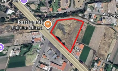 Terreno cormercial en renta en Atlixco