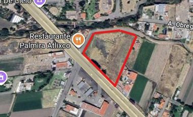 Terreno cormercial en renta en Atlixco
