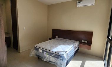 Departamento en renta amueblado Planta Baja Citadella Cholul