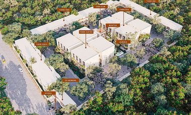 Departamento en renta amueblado Planta Baja Citadella Cholul