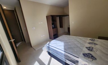 Departamento en renta amueblado Planta Baja Citadella Cholul