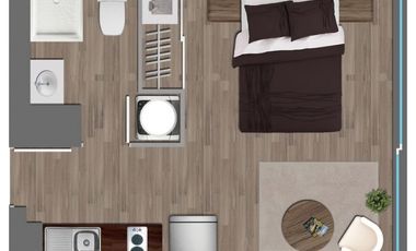 Oportunidad Dptos TIPO ESTUDIO,  Estación Central