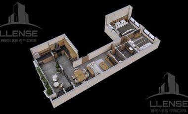 Departamento 2 ambientes a estrenar con balcón en venta - LEBEN XI - Quilmes Centro