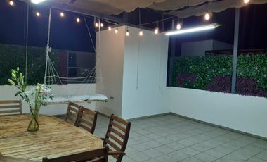 DEPARTAMENTO AMUEBLADO CON ROOF ZONA TEC