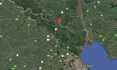 Isla en Venta de 3.5 hectáreas. Islas Del Ibicuy