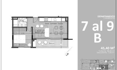 Departamento en  venta de 3 ambientes CONTADO - Wilde