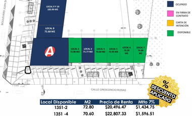 LOCAL EN PLAZA COMERCIAL