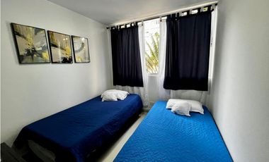 ARRIENDO APARTAMENTO AMOBLADO MIRAMAR 3 - 6 MESES