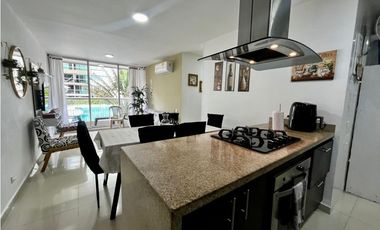 ARRIENDO APARTAMENTO AMOBLADO MIRAMAR 3 - 6 MESES