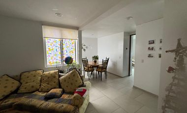 Venta de departamento en San Juan, Iztapalapa, con 2 recámaras