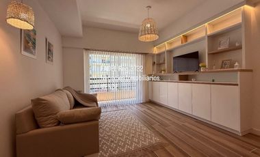 Av. Colón y Las Heras 3 ambientes al frente Amoblado