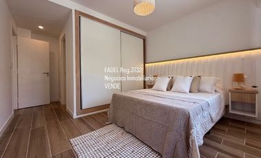 Av. Colón y Las Heras 3 ambientes al frente Amoblado