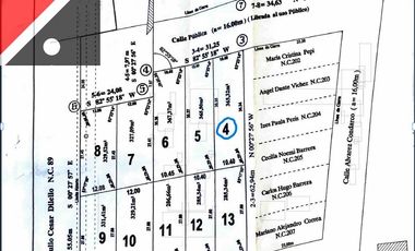 Terreno / Lote en venta de 365m2 ubicado en Las Heras