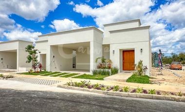 Casa de 1 piso, 3 recamaras en privada en Conkal Yucatan  Preventa julio 2026