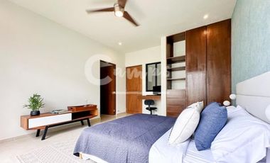 Casa de 1 piso, 3 recamaras en privada en Conkal Yucatan  Preventa julio 2026