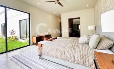 Casa de 1 piso, 3 recamaras en privada en Conkal Yucatan  Preventa julio 2026