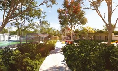 Casa de 1 piso, 3 recamaras en privada en Conkal Yucatan  Preventa julio 2026