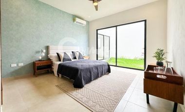 Casa de 1 piso, 3 recamaras en privada en Conkal Yucatan  Preventa julio 2026