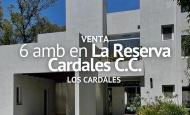 CASA 6 AMBIENTES EN VENTA, COUNTRY SOFITEL, LA RESERVA CARDALES