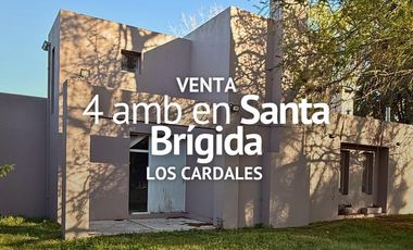 CASA 4 AMBIENTES EN VENTA, BARRIO SANTA BRIGIDA, LOS CARDALES