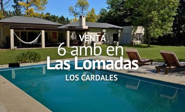CASA 6 AMBIENTES EN VENTA, BARRIO LAS LOMADAS, LOS CARDALES