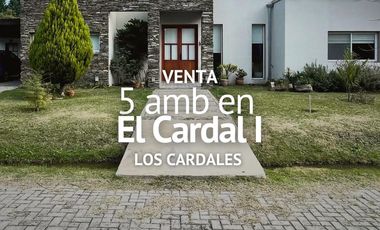CASA 5 AMBIENTES EN VENTA, BARRIO EL CARDAL I, LOS CARDALES