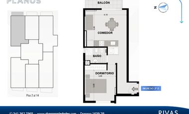 VENTA. Departamento un dormitorio con cochera. Calidad y amenities. San Lorenzo