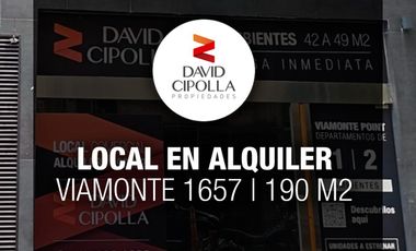 ALQUILER • BARRIO NORTE • VIAMONTE POINT • LOCAL COMERCIAL