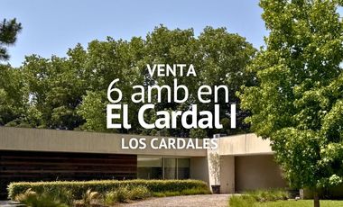 CASA 6 AMBIENTES EN VENTA, BARRIO EL CARDAL I, LOS CARDALES
