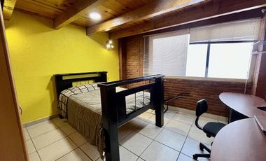 SE RENTA DEPARTAMENTO  AMUEBLADO EN LOMAS  DEL CHAMIZAL, CUAJIMALPA