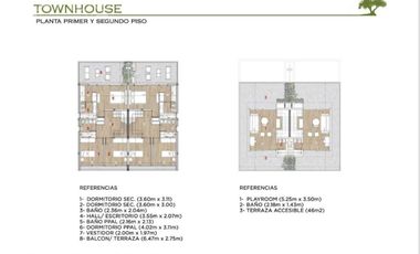 Venta Town Houses Pilar El Olivar