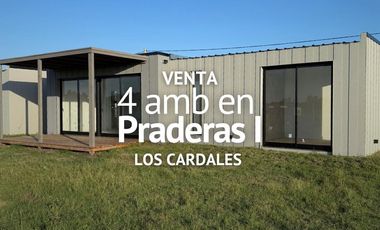 CASA 4 AMBIENTES EN VENTA, BARRIO PRADERAS I, LOS CARDALES