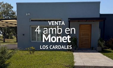 CASA 4 AMBIENTES EN VENTA, BARRIO CERRADO MONET,  LOS CARDALES