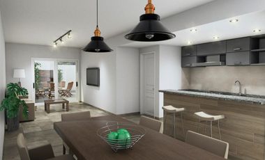 Departamento en  venta de 2amb con patio financiado