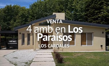 CASA 4 AMBIENTES EN VENTA, BARRIO LOS PARAISOS, LOS CARDALES