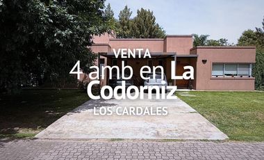 CASA 4 AMBIENTES EN VENTA, BARRIO LA CODORNIZ, LOS CARDALES