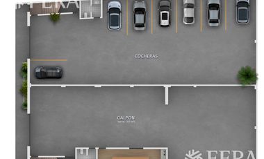 Venta de Departamento 2 ambientes con patio y cochera en Villa Dominico