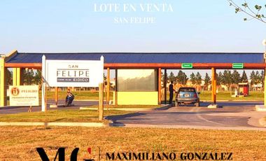Lote en Venta Barrio Privado Cerrado San Felipe Canning Ezeiza