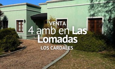 CASA 4 AMBIENTES EN VENTA, BARRIO LAS LOMADAS, LOS CARDALES